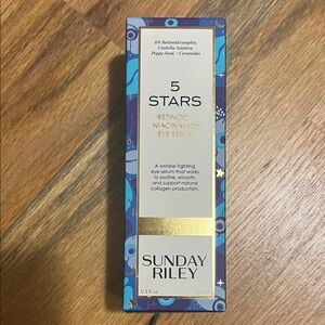 Sunday Riley 5 Stars Eye Serum NEW IN BOX